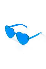 Hartjes Zonnebril Blauw Groot Blauwe Glazen Grote Zonnebril, Handtassen en Accessoires, Zonnebrillen en Brillen | Dames, Ophalen of Verzenden
