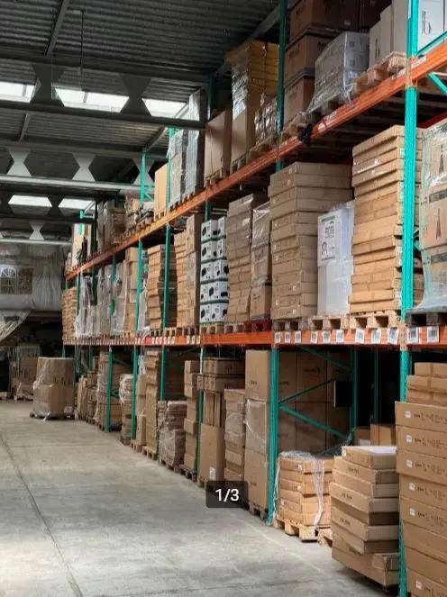 magazijnstelling magazijnrek palletrek palletstelling 40m..., Zakelijke goederen, Kantoor en Winkelinrichting | Magazijn, Stelling en Opslag