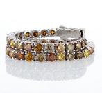 Tennis armband - 14 karaat Witgoud - 8.51ct. tw. Diamant, Handtassen en Accessoires, Antieke sieraden