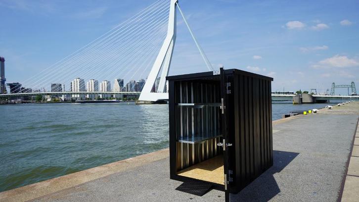 abris de jardin métallique, Tuin en Terras, Tuinhuizen