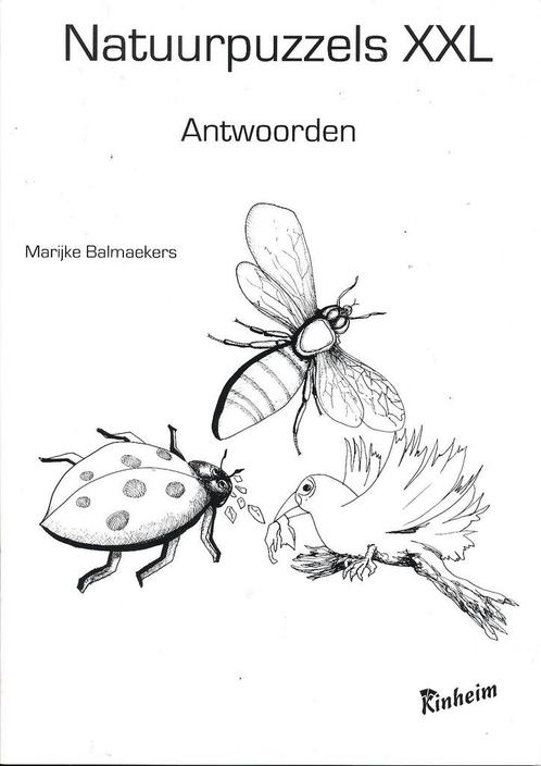 Kinheim Antwoorden Natuurpuzzels XXL, Livres, Livres scolaires, Envoi