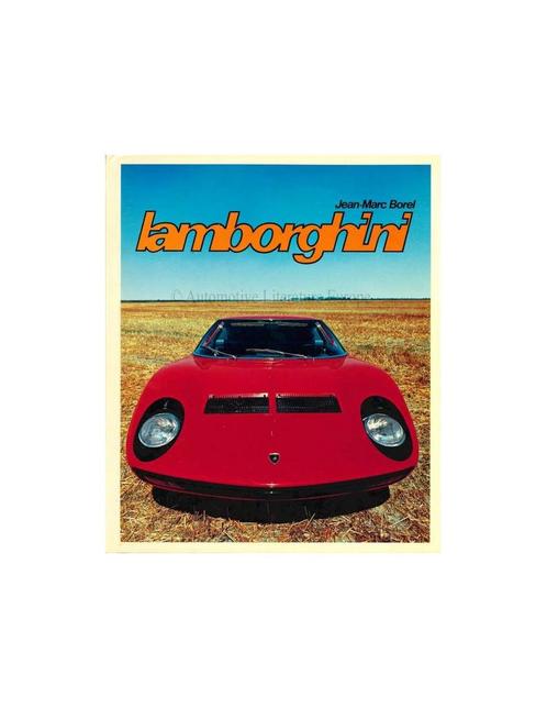 LAMBORGHINI, Boeken, Auto's | Boeken, Ophalen of Verzenden