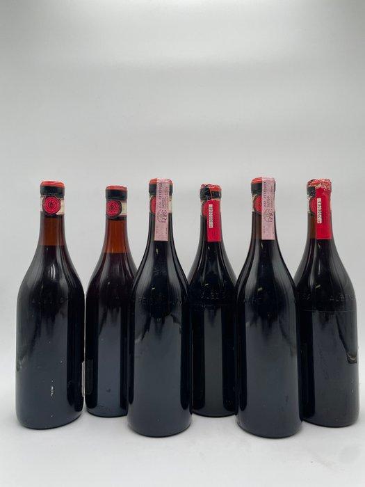 1970 , 1974 Riserva & 1986 x4 Giacomo Borgogno - Barolo - 6, Collections, Vins
