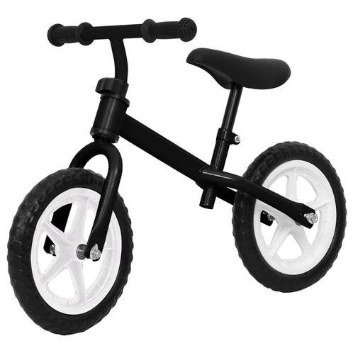 vidaXL Loopfiets met 11 inch wielen zwart, Kinderen en Baby's, Speelgoed | Buiten | Los speelgoed, Nieuw, Verzenden
