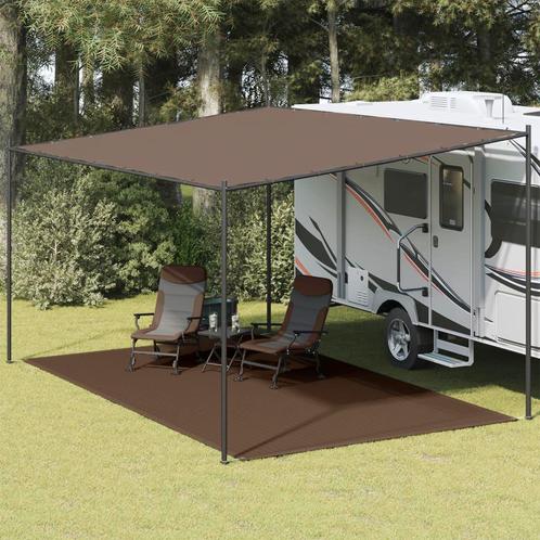 vidaXL Tenttapijt 300x500 cm bruin, Caravans en Kamperen, Tentaccessoires, Nieuw, Verzenden