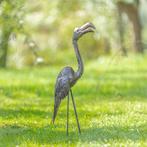 sculptuur, Beeld van een flamingo - 750 mm - Metaal