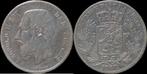 Belgium Leopold Ii 5 frank 1867 point zilver, Postzegels en Munten, Verzenden, België