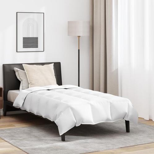 vidaXL Dekbed met kussen 2 pcs Wit 140 x 220 cm Dons, Huis en Inrichting, Slaapkamer | Beddengoed, Nieuw, Verzenden
