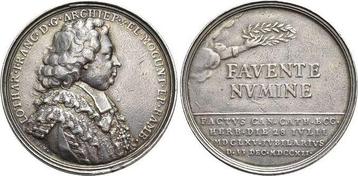 Ar-medaille 1712 Mainz-erzbistum Lothar Franz von Schoenb..., Verzenden