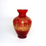 Murano - Vase avec décoration faite à la main en or 24, Antiquités & Art