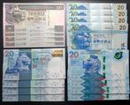 Hongkong. - 16 x 20 Dollars - various dates and designs -, Timbres & Monnaies