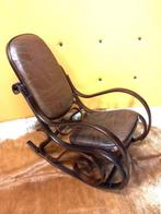 Chaise à bascule - Contreplaqué, Cuir