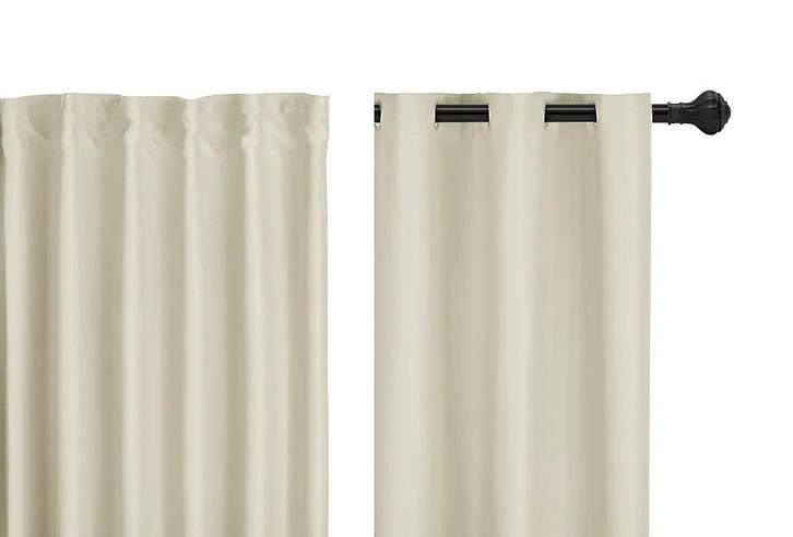 2dekans | Home&Comfort Verduisterend Gordijn met Haakjes –, Huis en Inrichting, Stoffering | Gordijnen en Lamellen, Ophalen of Verzenden