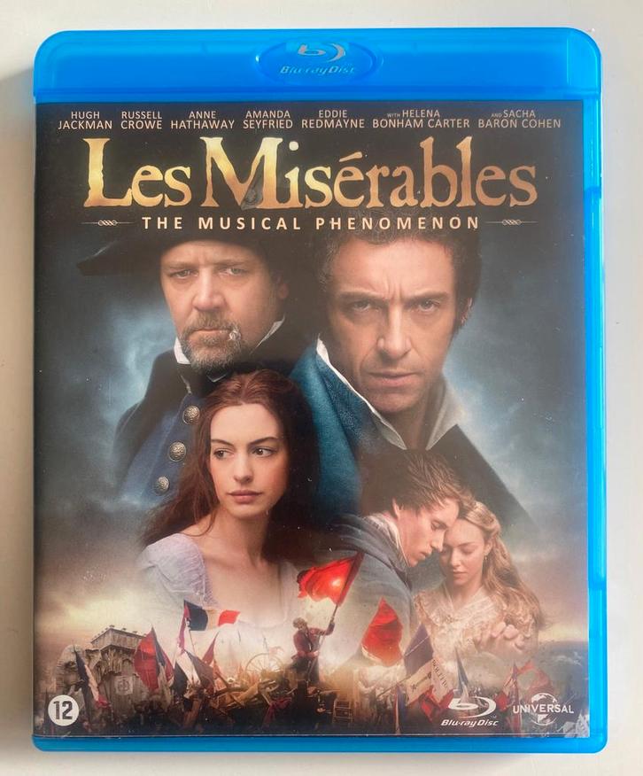 LES MISÉRABLES (2012) (BLURAY), Cd's en Dvd's, Blu-ray, Gebruikt