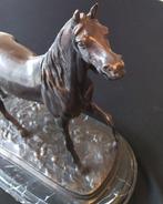 sculptuur, Cheval - 6,2 kg - 32 cm - Gepatineerd brons, Antiek en Kunst