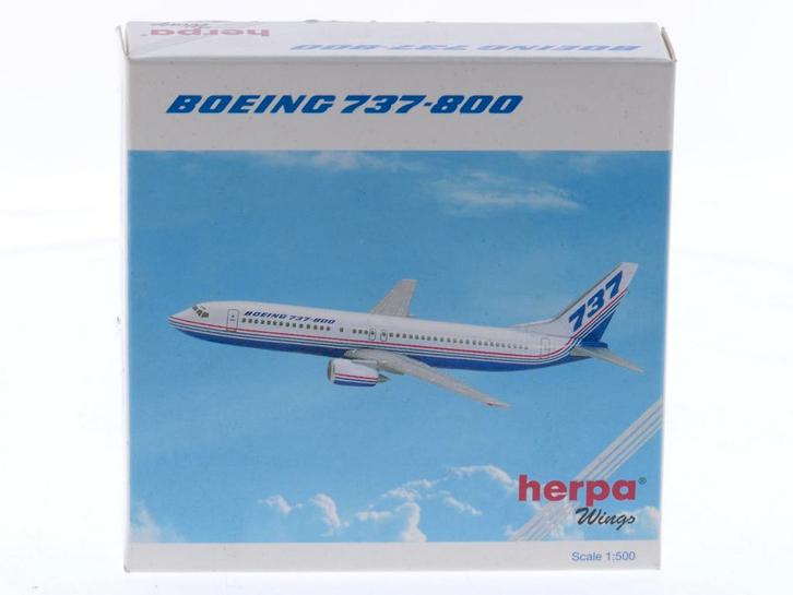 Schaal 1:500 Herpa 511070 Boeing 737-800 Boeing Company R..., Hobby & Loisirs créatifs, Modélisme | Avions & Hélicoptères, Enlèvement ou Envoi
