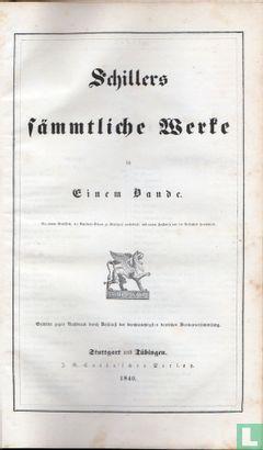 Schiller, Friedrich von - Schillers sämtliche Werke in ei.., Boeken, Literatuur, Gelezen, Verzenden
