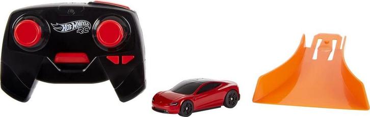 Hot Wheels R/C Tesla Roadster - RC Voertuig, Kinderen en Baby's, Speelgoed | Overig, Zo goed als nieuw, Verzenden