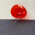 Kartell Philippe Starck Eros design stoel, rood - chroom