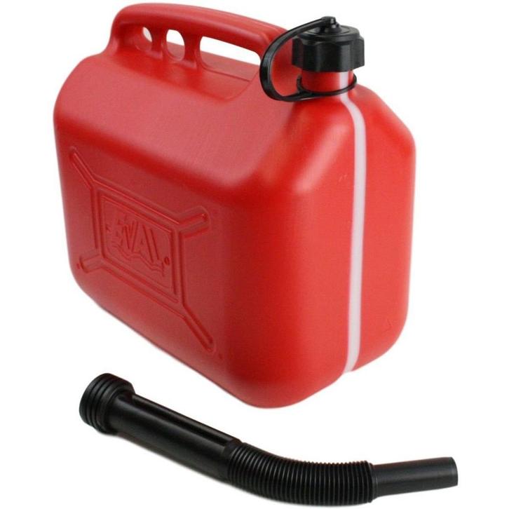 Jerrycan met Schenktuit 5 liter 27x14x24cm, Sports nautiques & Bateaux, Accessoires & Entretien, Enlèvement ou Envoi