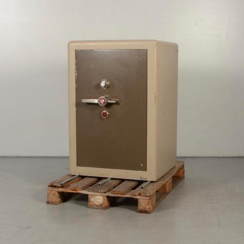 Kluis Fichet-Bauche - Bruin - 104 x 72 cm, Huis en Inrichting, Kasten | Roldeurkasten en Archiefkasten, Gebruikt, Ophalen of Verzenden