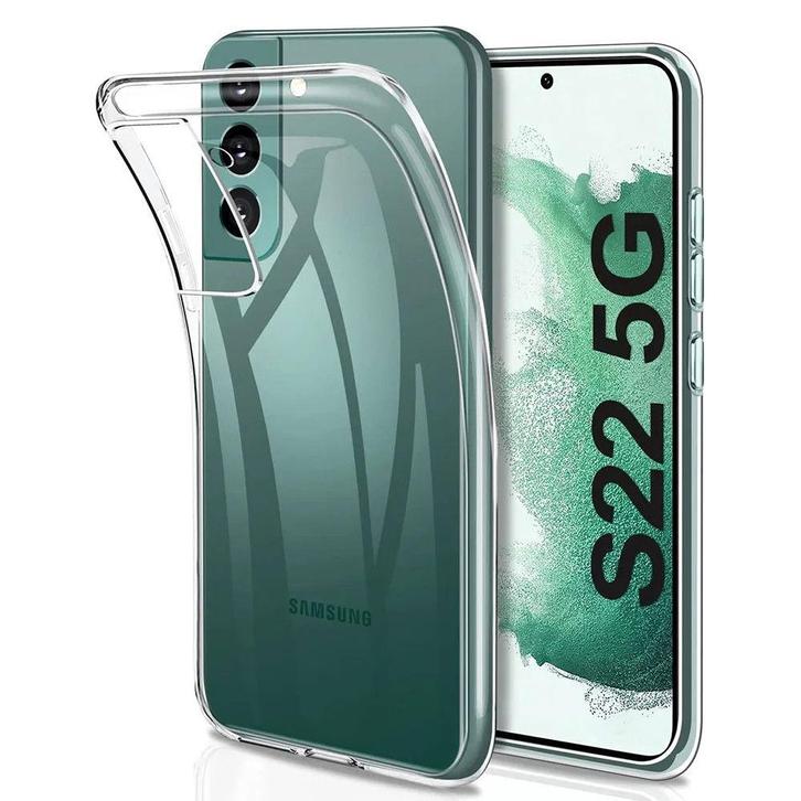 DrPhone TPU Hoesje - Transparant Ultra Dun Premium Soft-Gel, Télécoms, Téléphonie mobile | Housses, Coques & Façades | Samsung