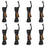 vidaXL Tentscheerlijnen met spanners 8 st reflecterend 4 m 4, Caravans en Kamperen, Verzenden, Nieuw