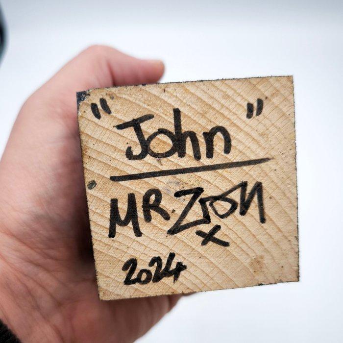 Mister Zion (1973) - John - Objet Calligraphique (Or), Antiquités & Art, Art | Peinture | Moderne