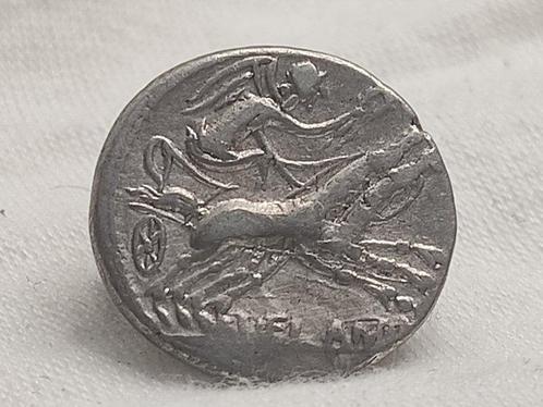 République romaine. Lucius Flaminius Chilo, 109-108 BC., Postzegels en Munten, Munten | Europa | Niet-Euromunten