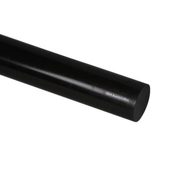 POM C staf zwart Ø 50 mm | lengte 500 / 1000mm beschikbaar voor biedingen