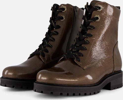 Gabor Veterboots bruin Synthetisch - Maat 41 (Damesschoenen), Kleding | Dames, Schoenen, Nieuw, Verzenden