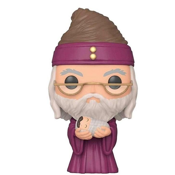 Harry Potter POP! Movies Vinyl Figure Dumbledore w/Baby Harr, Verzamelen, Harry Potter, Ophalen of Verzenden
