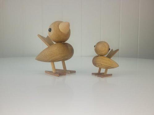 Gunnar Flørning - Figure - Vogel  (2) - Chêne, Antiek en Kunst, Antiek | Meubels | Stoelen en Sofa's