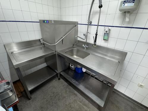 Complete Hobart spoelkeuken met voorspoeldouche, Zakelijke goederen, Horeca | Keukenapparatuur, Nieuw in verpakking, Wassen en Drogen