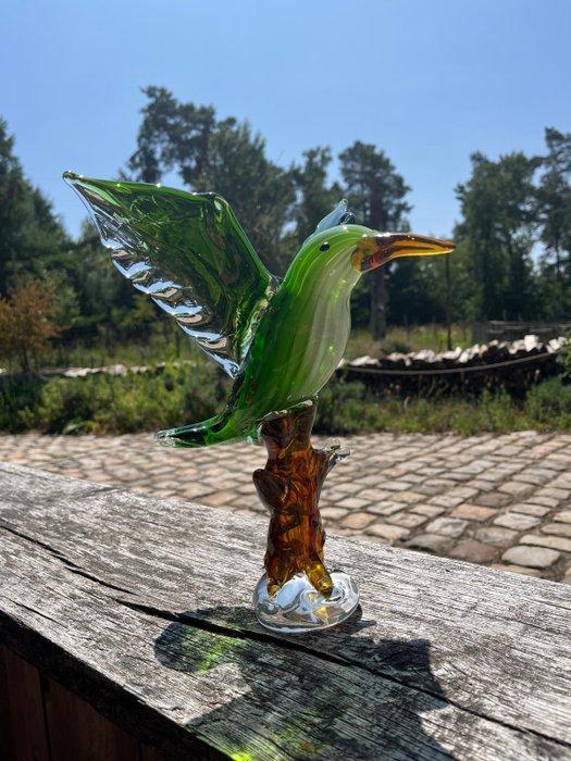 sculptuur, Humming Bird - Glass Art - 30 cm - Glas, Antiek en Kunst, Kunst | Designobjecten