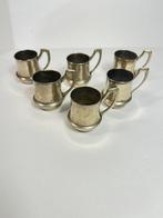 Drinkset (6) - Metallo Argentato - Art Nouveau