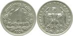 1936g Duitsland 1 Reichsmark 1936 G vorzueglich/stempelgl..., Verzenden