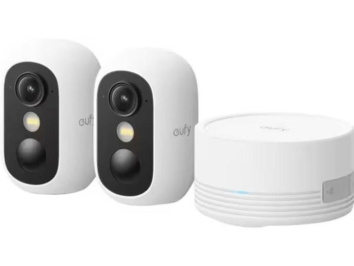 Eufy eufyCam C35 - Draadloze Beveiligingscamera -, Audio, Tv en Foto, Videobewaking, Zo goed als nieuw, Verzenden