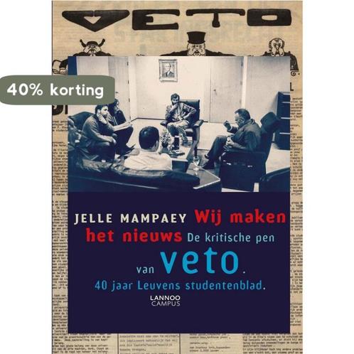WIJ MAKEN HET NIEUWS 9789401421676 Jelle Mampaey, Boeken, Economie, Management en Marketing, Zo goed als nieuw, Verzenden