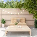 vidaXL 2-delige Loungeset met kussens massief grenen, Verzenden, Nieuw, Loungeset