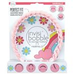 Invisibobble HairHalo Retro Dreamin‘ Eat, Pink, and be Mer, Verzenden