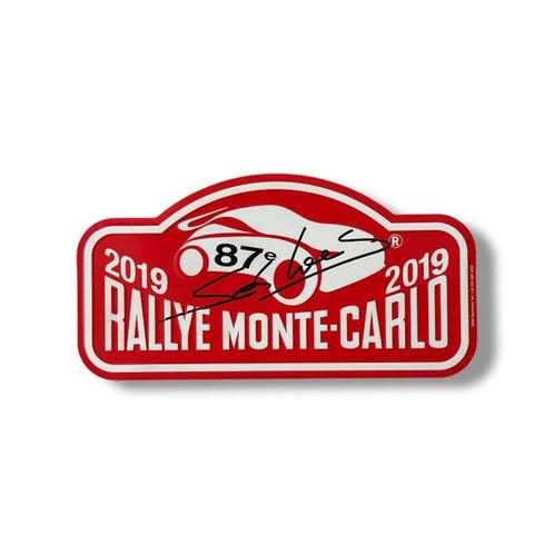 Automobile Club de Monaco - Plaque de sport - 87e Rallye de, Verzamelen, Automerken, Motoren en Formule 1