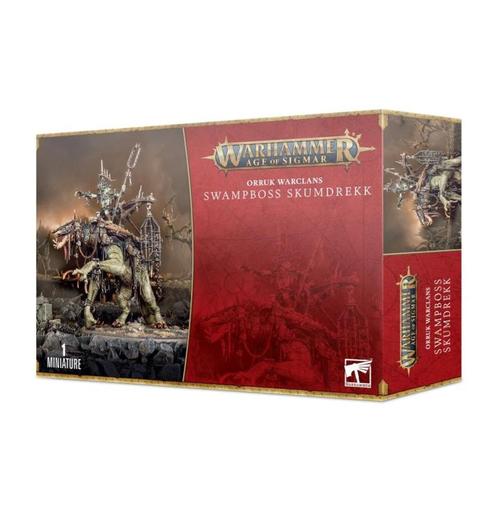 Orruk Warclans Swampboss Skumdrekk (Warhammer Age of Sigmar, Hobby & Loisirs créatifs, Wargaming, Enlèvement ou Envoi