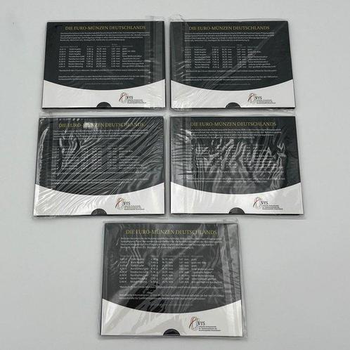 Duitsland. Proof Set 2018 A, D, F, G, J, (5 sets) (Zonder, Postzegels en Munten, Munten | Europa | Euromunten