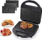 Tosti apparaat - Tosti ijzer - Contactgrill - Wafelijzer - 7, Huis en Inrichting, Verzenden, Nieuw