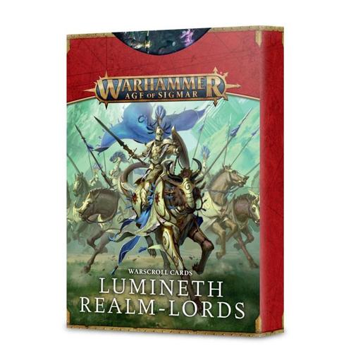 Lumineth Realm-Lords Warscroll Cards (Warhammer Age of, Hobby & Loisirs créatifs, Wargaming, Enlèvement ou Envoi