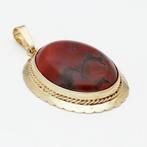 Hanger - 14 karaat Geel goud - Mosagaat