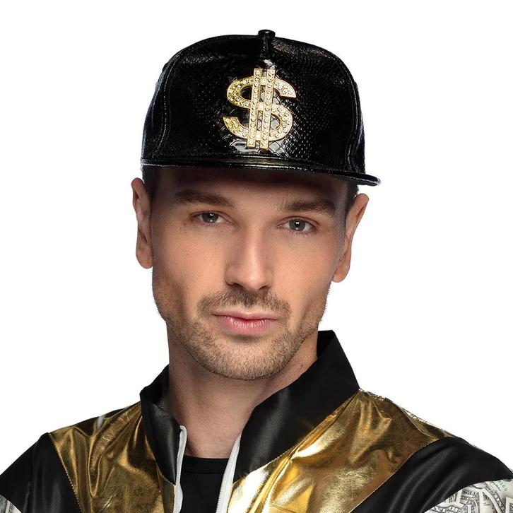 Zwarte Pet Dollar Teken, Hobby en Vrije tijd, Feestartikelen, Nieuw, Verzenden