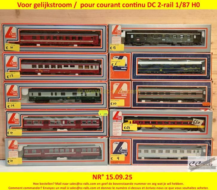 Gelijkstroom modeltreinen 2dehands Roco Fleischmann Trix, Hobby en Vrije tijd, Modeltreinen | H0, Nieuw, Ophalen of Verzenden