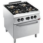 Fornuis + Oven | MAXIMA 900+ | Gas | 4 Branders (4x 10kW) +, Verzenden